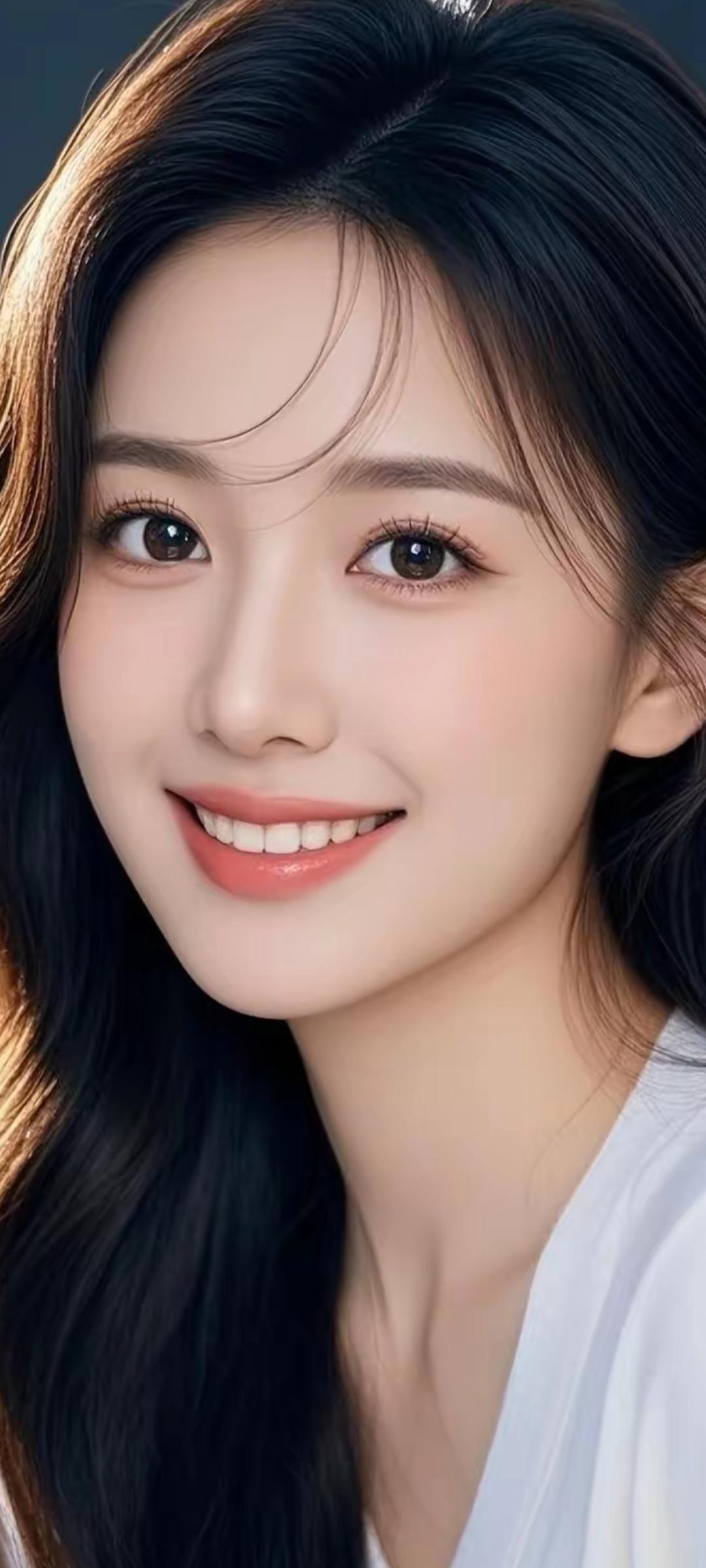 甜美笑容，温柔如水，元气满满的一天从微笑开始！😊✨