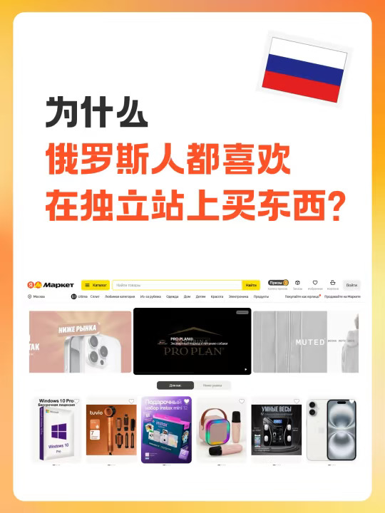 为什么俄罗斯人都爱在独立站购物？