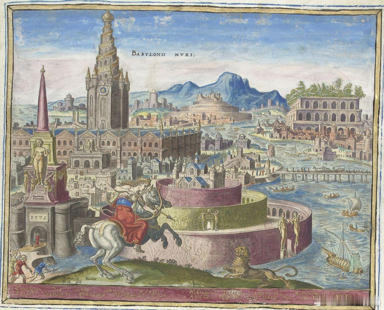 历史知识 荷兰版画家菲利普·加勒（Philip Galle ，1537 年 - 