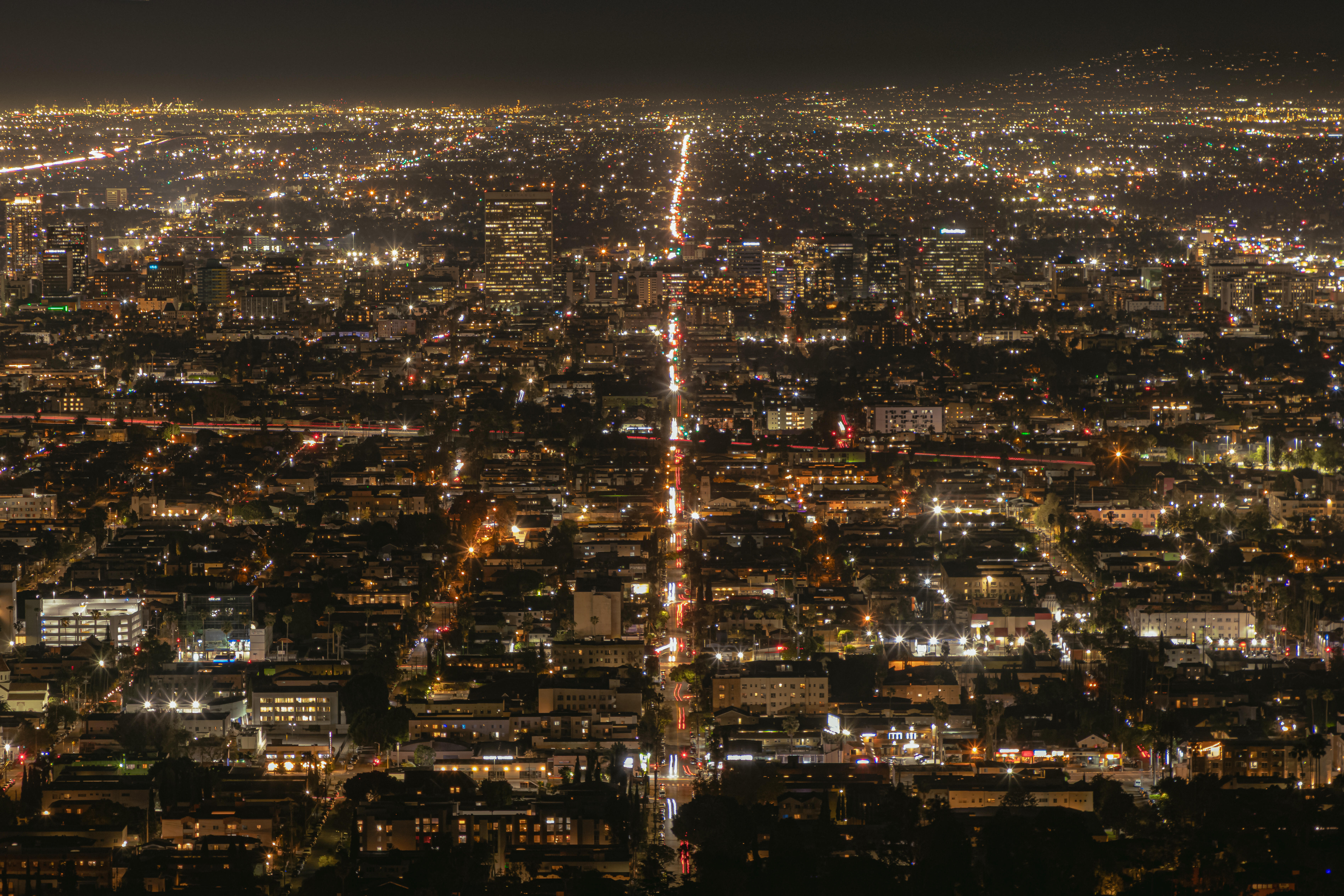 属于La La Land视角的夜景 