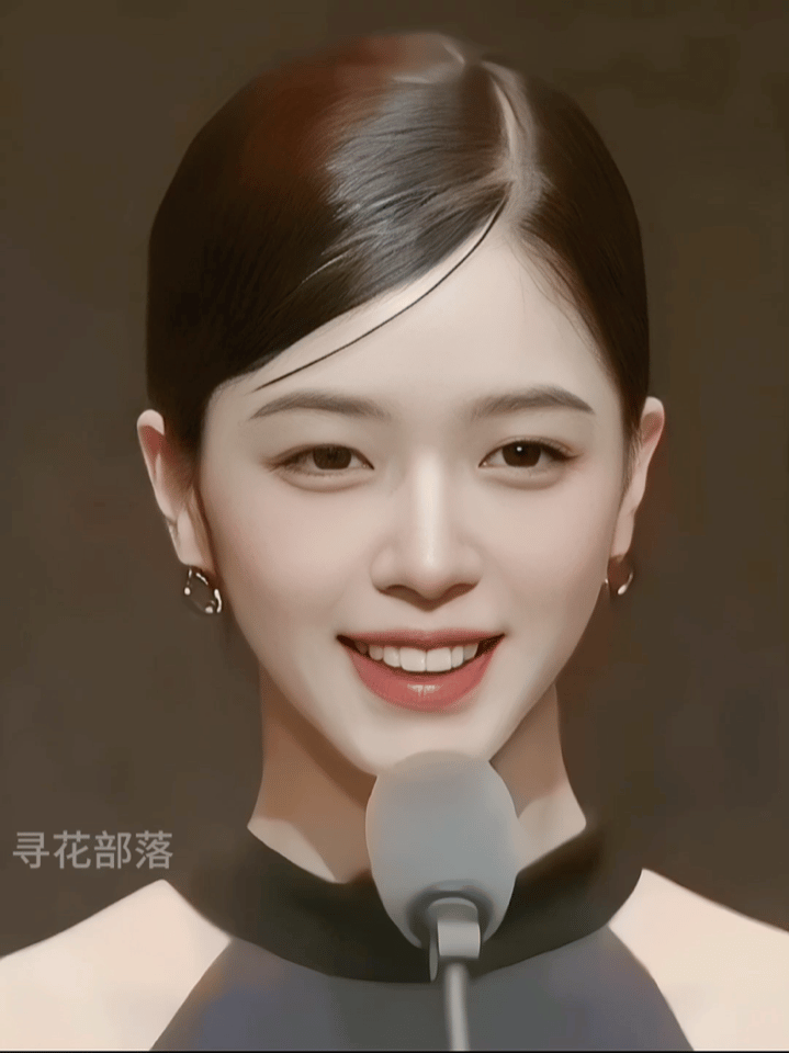 她真的好可爱 ​​​