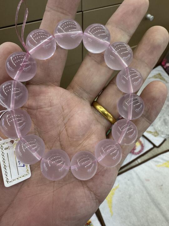 谁不爱这种大咪数的粉晶？