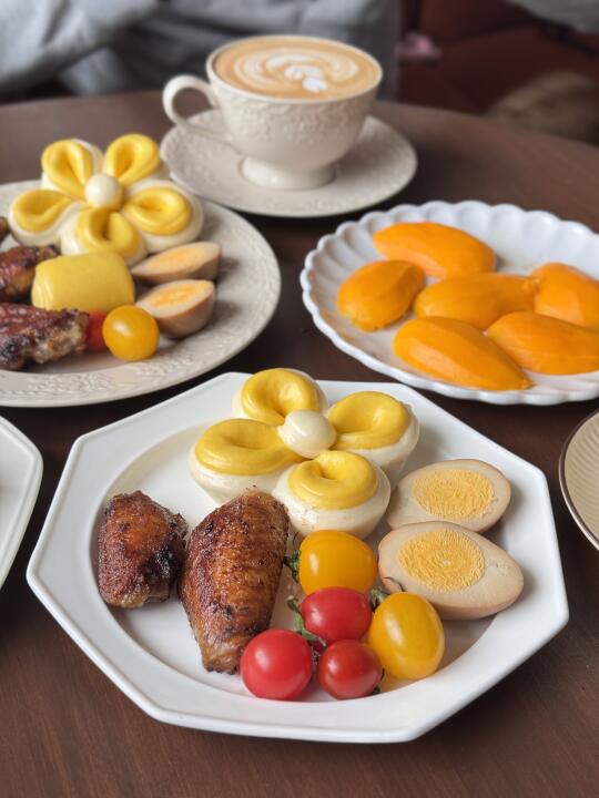 breakfast 这个南瓜馒头爱了爱了