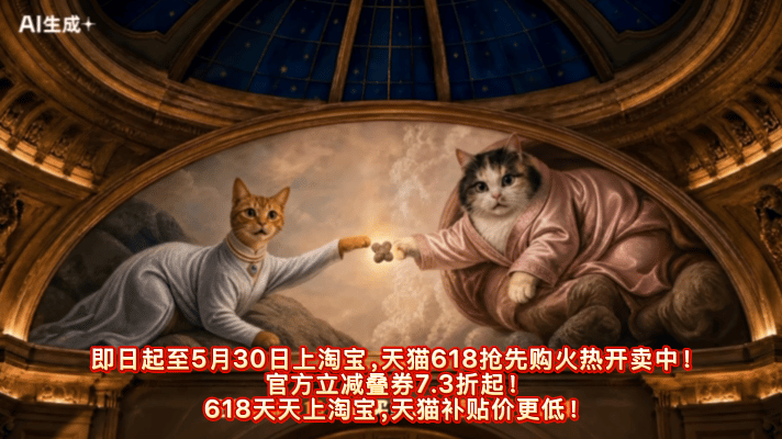 天猫618AI猫斯卡 天猫618大牌脑洞价到 有没有人看了天猫第一波的AI短片的