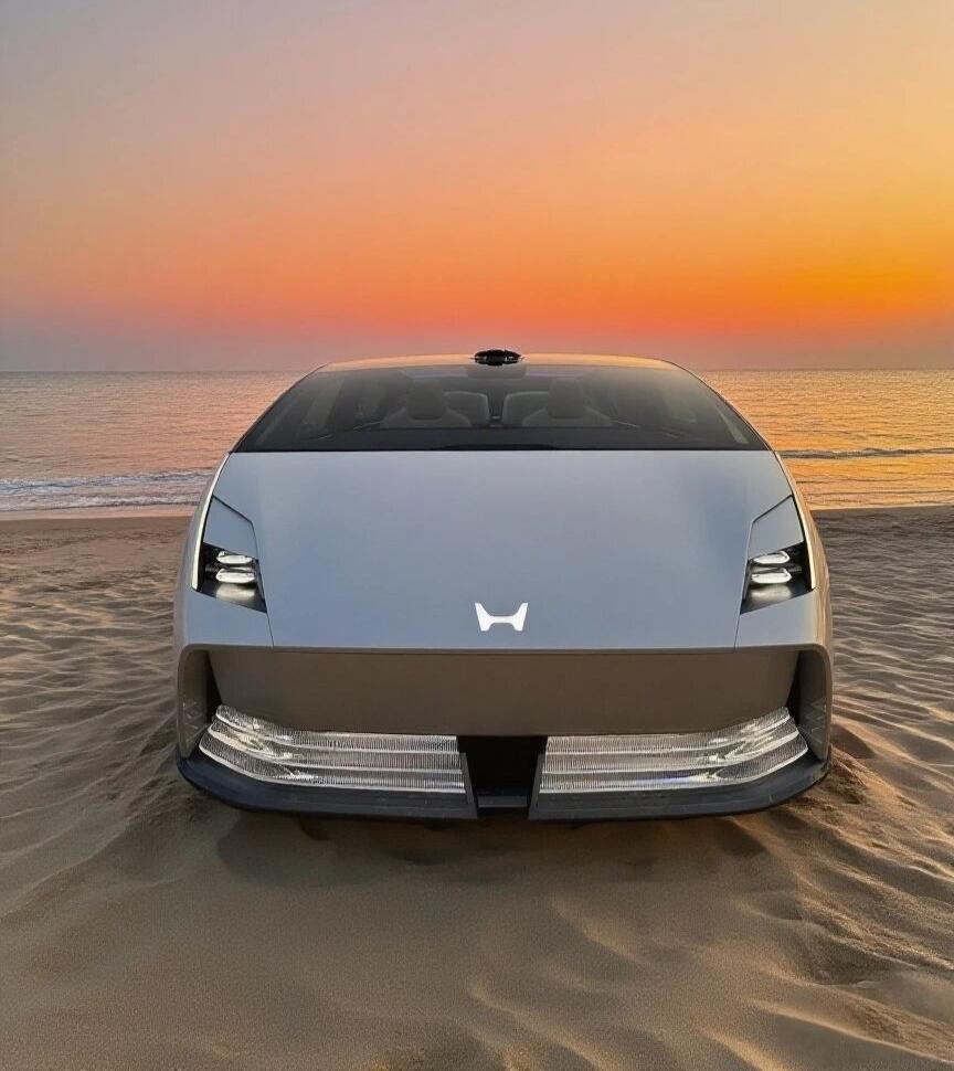 本田电动概念车，这颜值你给打几分？在特斯拉、比亚迪等新势力围剿下，本田终于亮出了