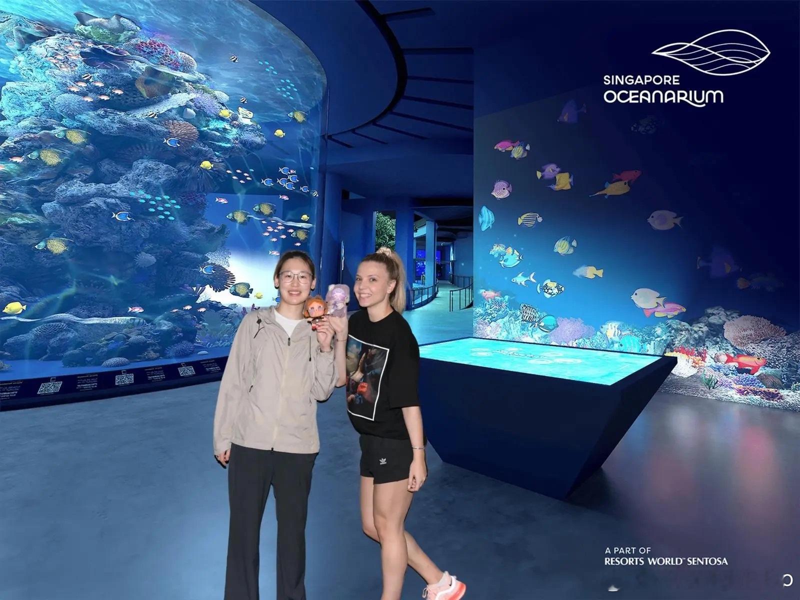 WTT新加坡大满贯2026 肖瑶茜和本次女双搭档迪亚科努📸 