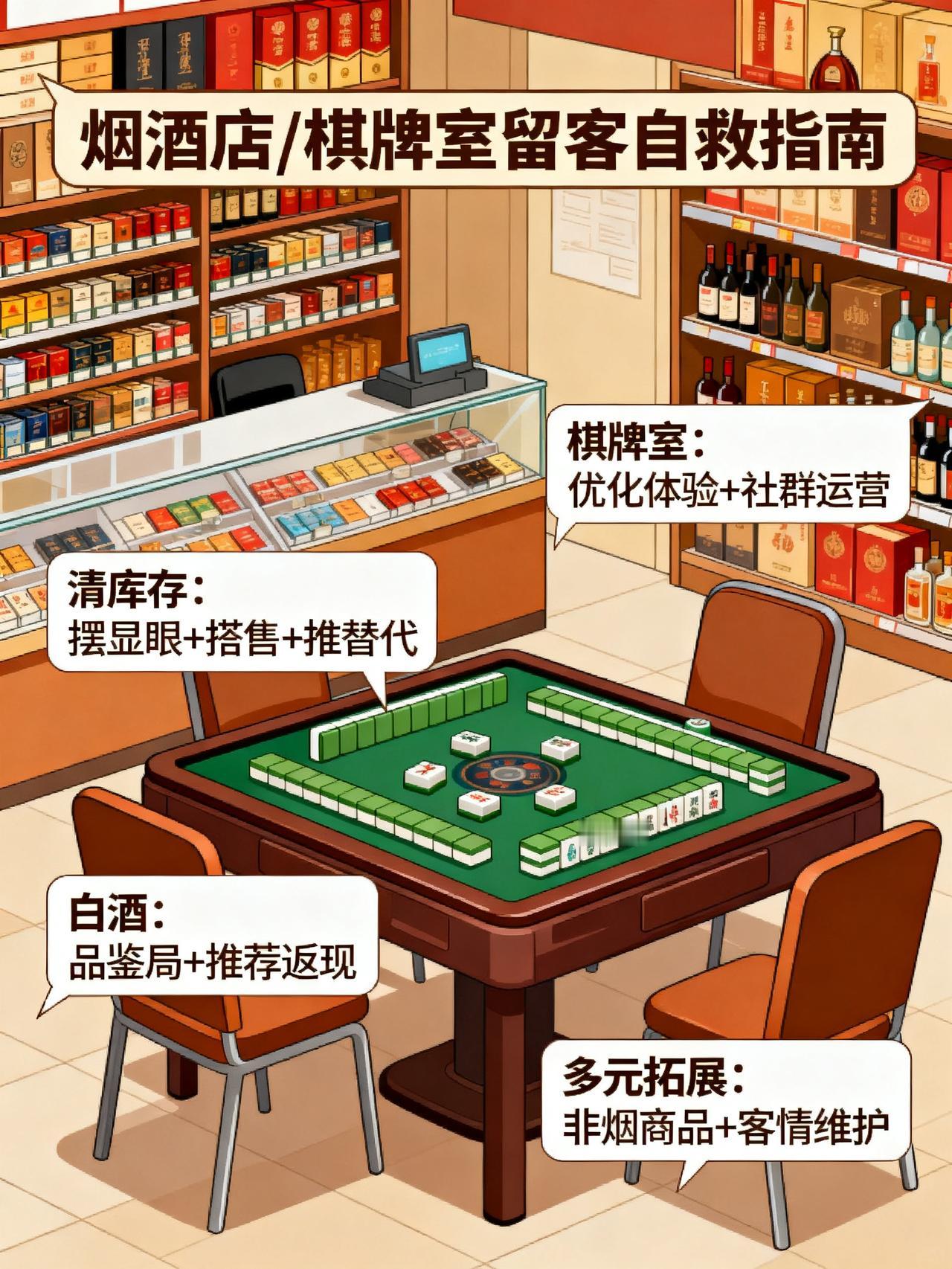 烟酒棋牌行业遇冷，手机成最大敌人
开烟酒店、棋牌室的小老板们注意了！很少有人往外