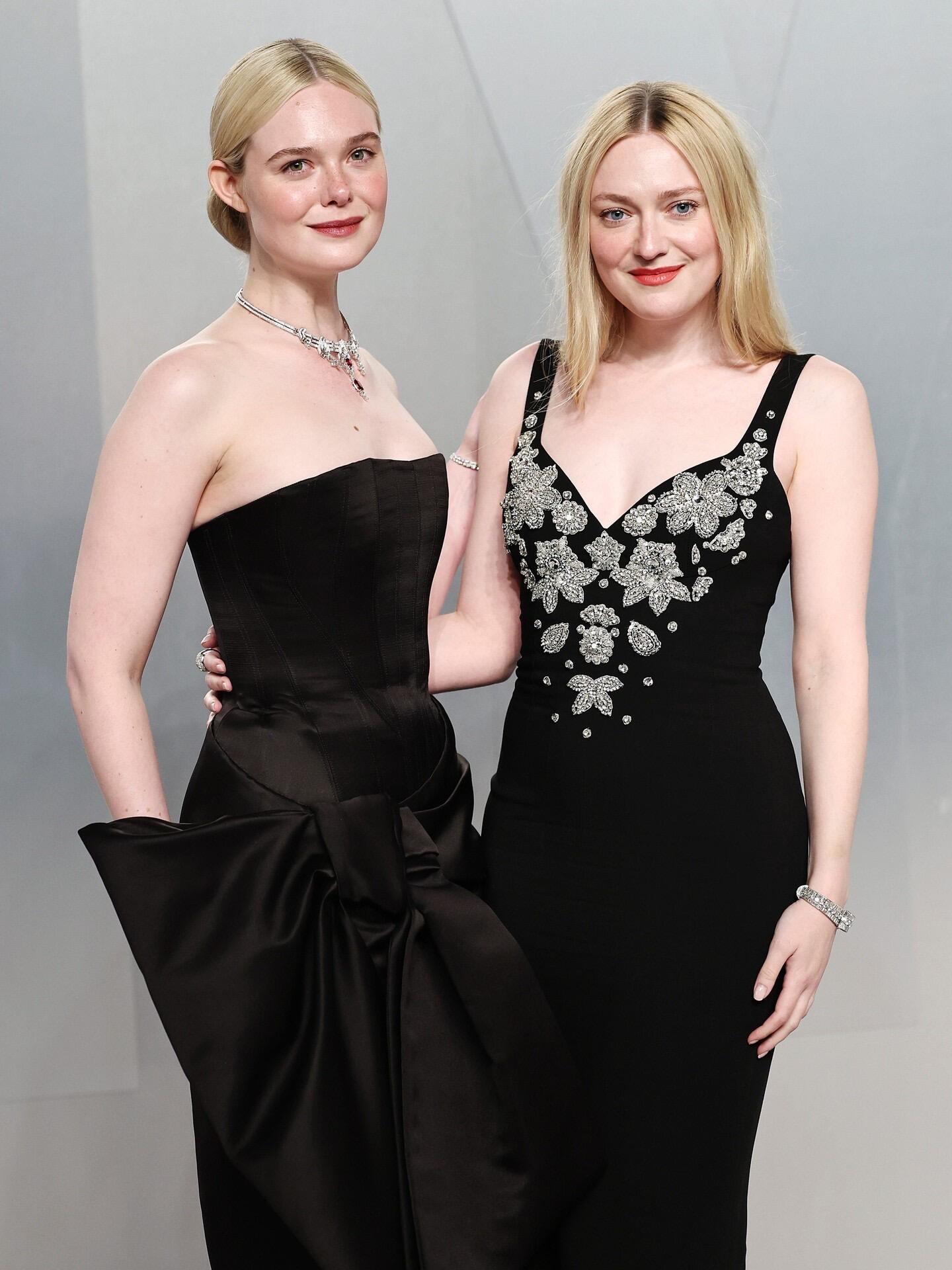 范宁姐妹花，黑色好优雅！ 