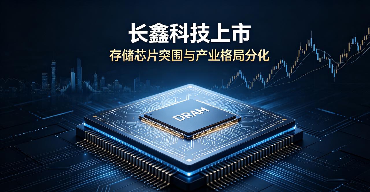 【长鑫科技上市暴涨465%】
 
新股普遍破发的当下，长鑫科技登陆科创板逆势大涨
