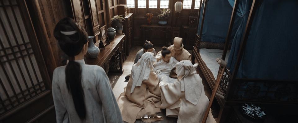 李景东下跪向李祯认错 这一段剧情真的太有张力了！一边是想要自我毁灭的崩溃男人，一