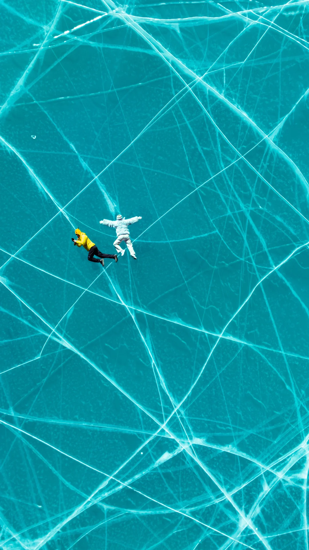 1月12的普莫雍错冰裂，我认真的