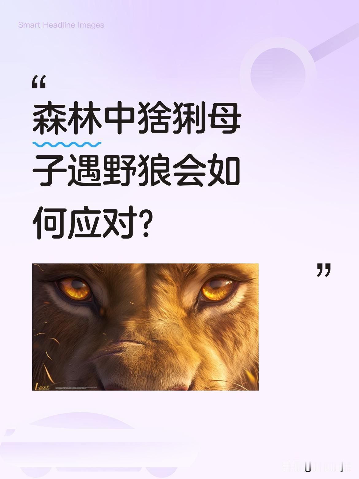 森林中猞猁母子遇野狼会如何应对？
画面中猞猁正与幼崽静卧林间，突然野狼闯入领地。