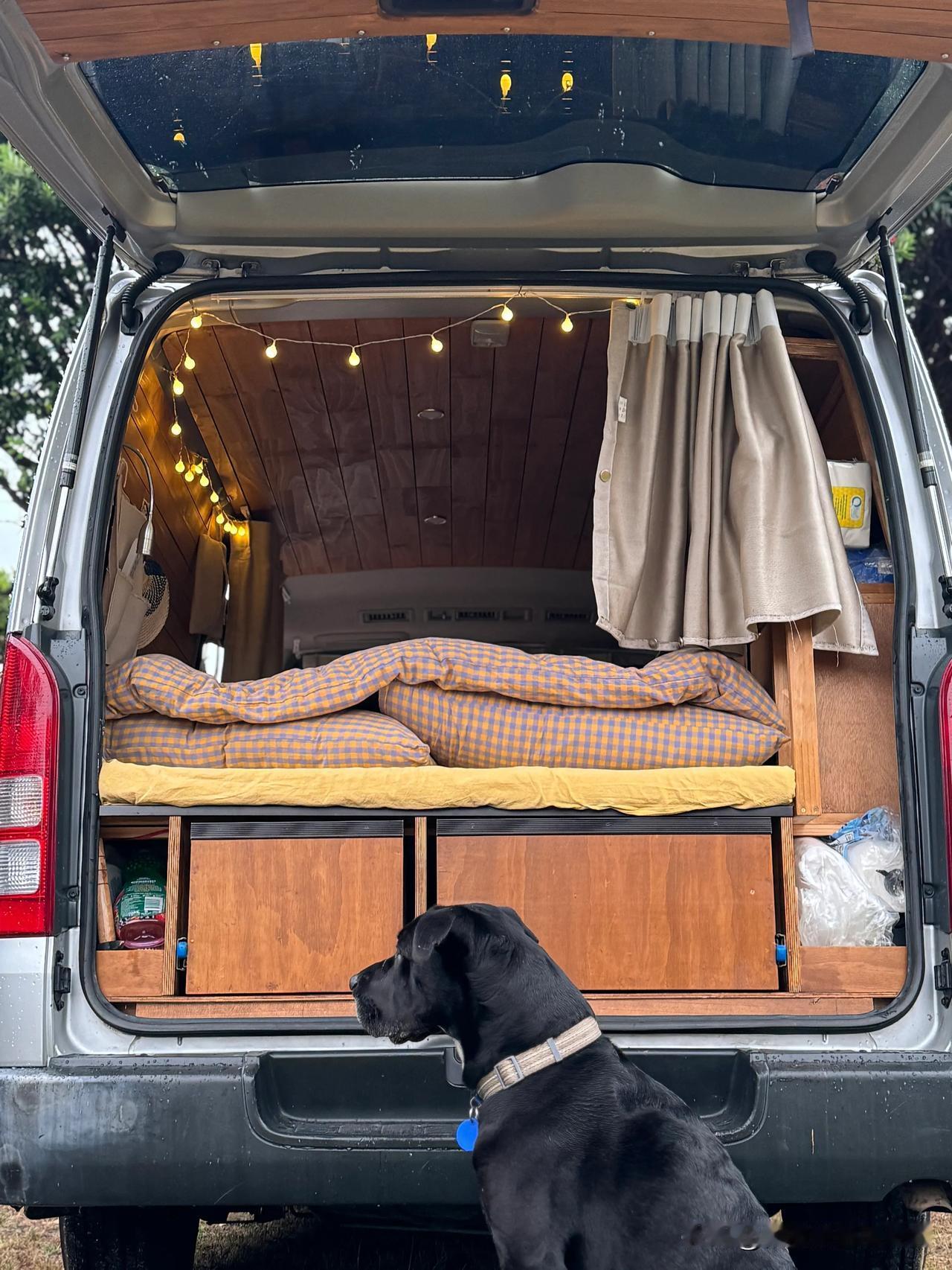 这是一篇新西兰免费营地标志申请攻略
我们的露营车终于全部完成了，出去玩了几天试用