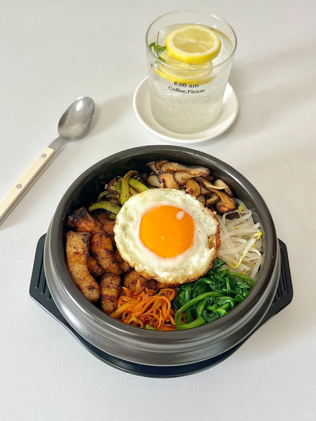 一人食|韩式五花肉石锅拌饭🍛太太太香了❗