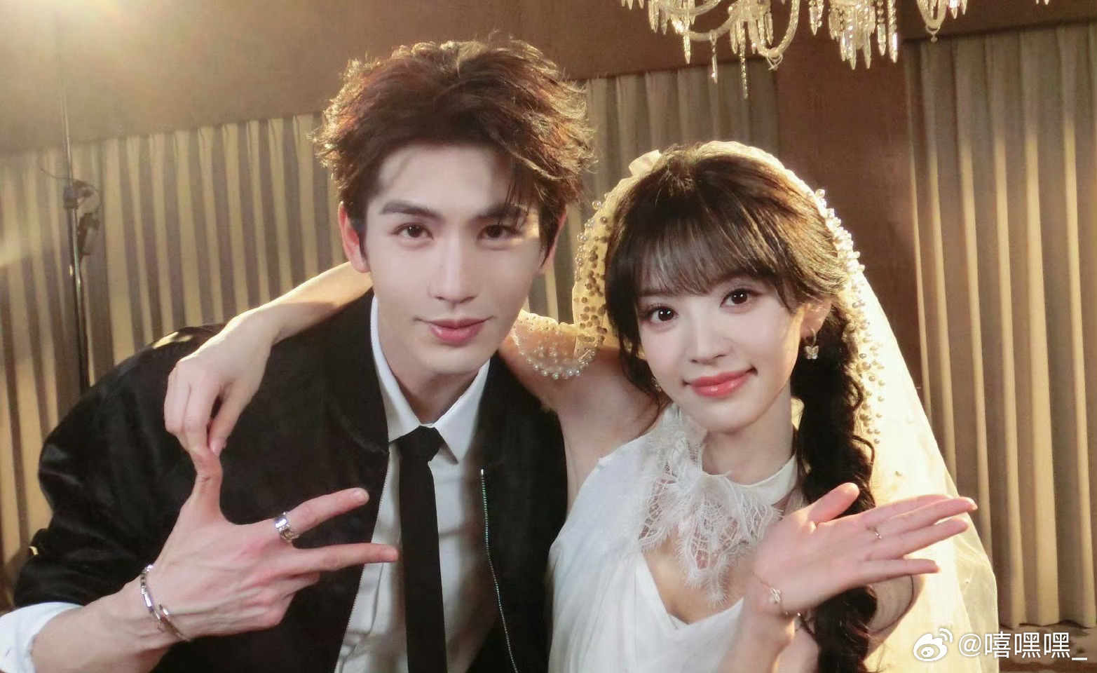 张凌赫田曦薇头纱照张予曦毕雯珺从未对我那么好 多学学好吗！ 田赫好甜祝99 