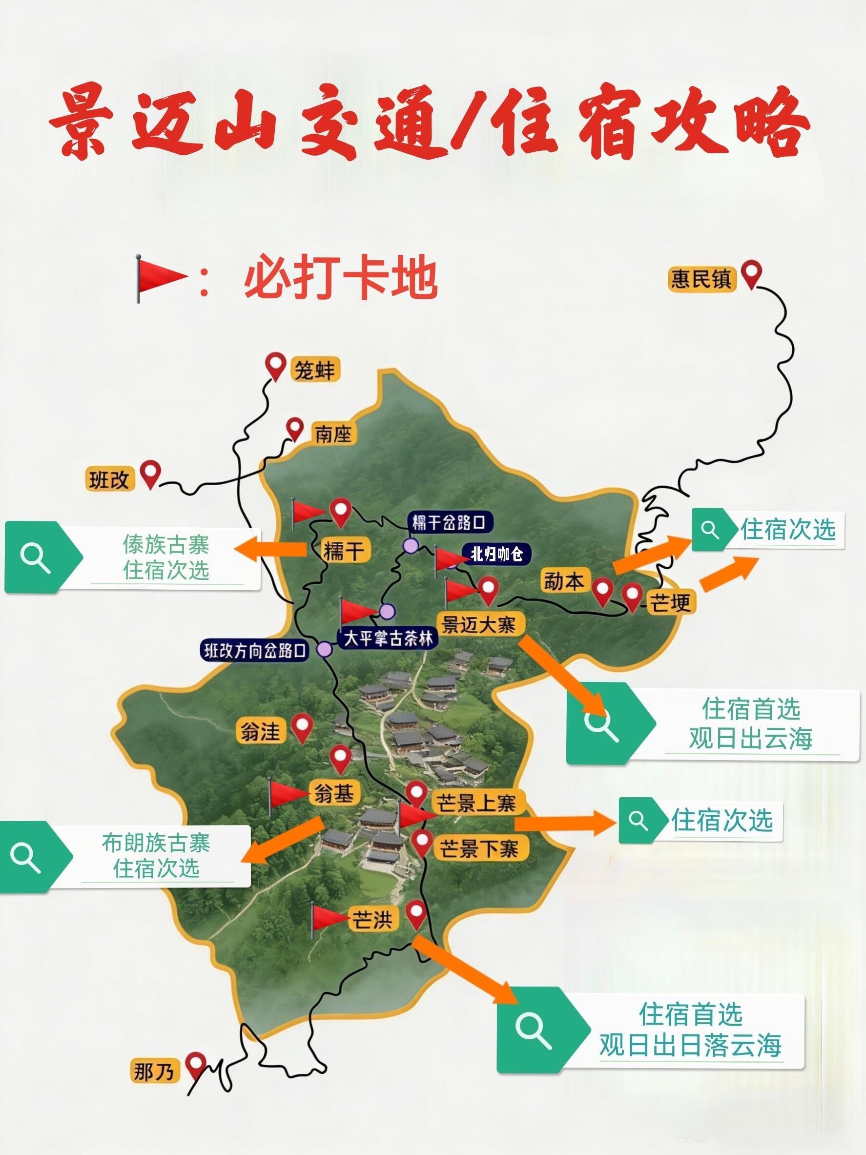云南景迈山-治愈旅行地。