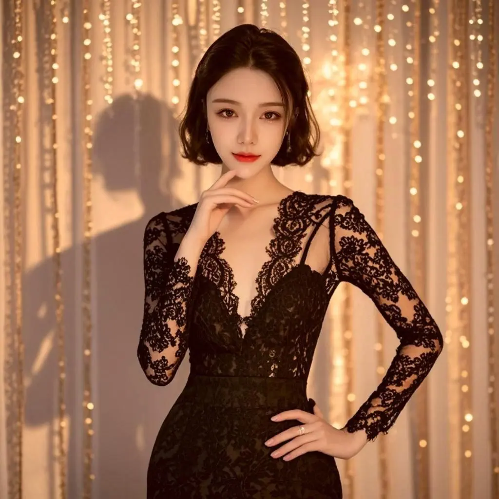 AI蕾丝诱惑写真