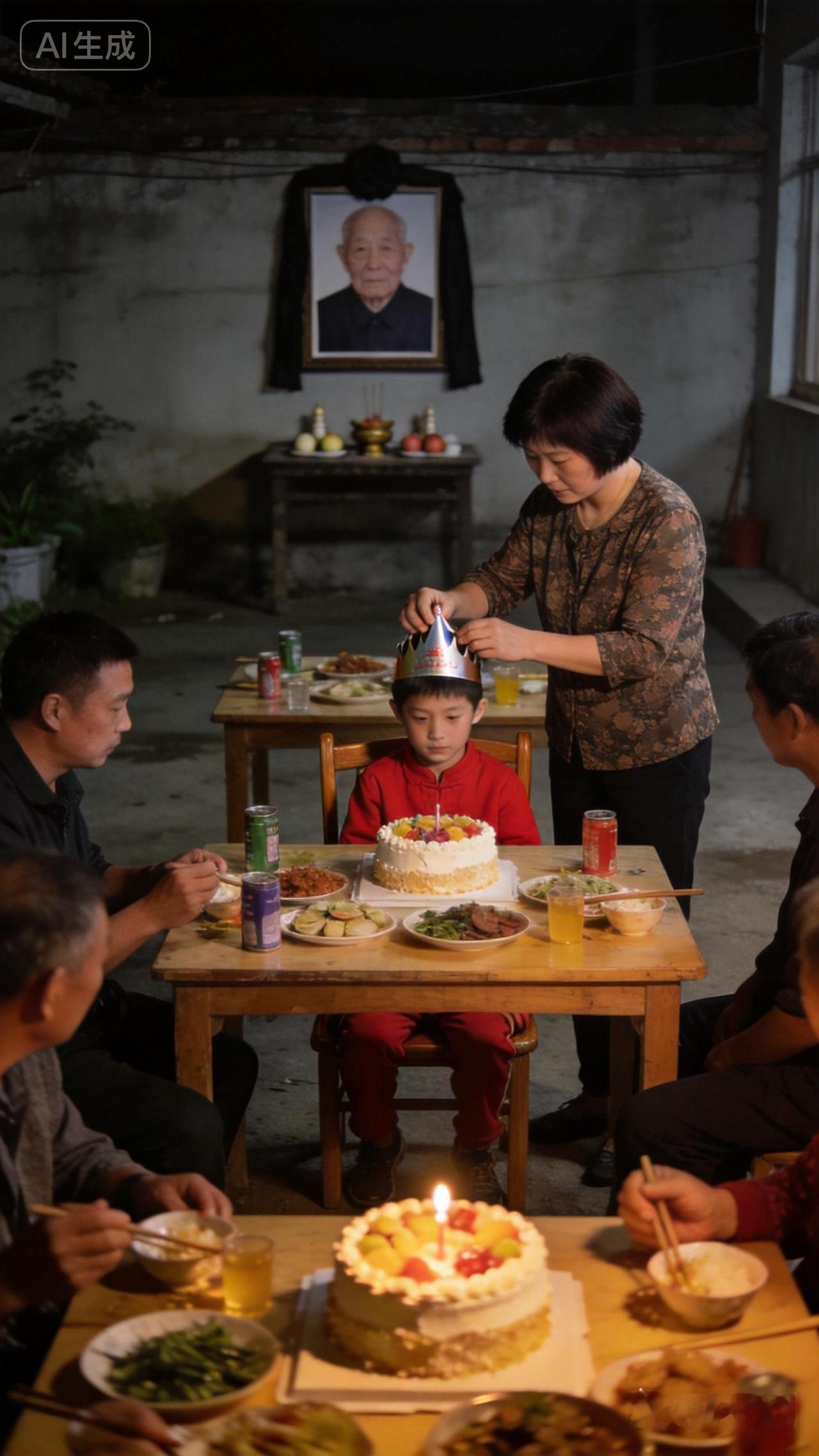 家人们，姐姐们，早晨好，先别划走，今天说个扎心的事儿。一个故事。
一个九岁孩子过