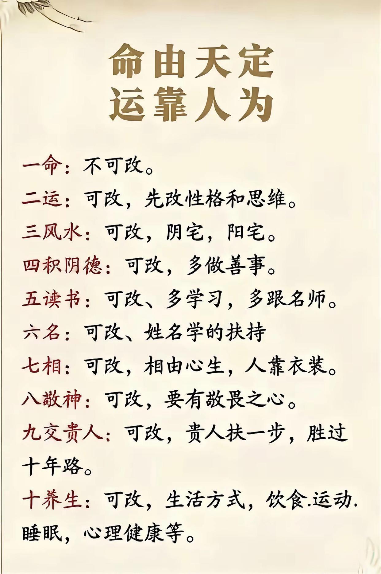 命由天定，运靠人为！ ​​​