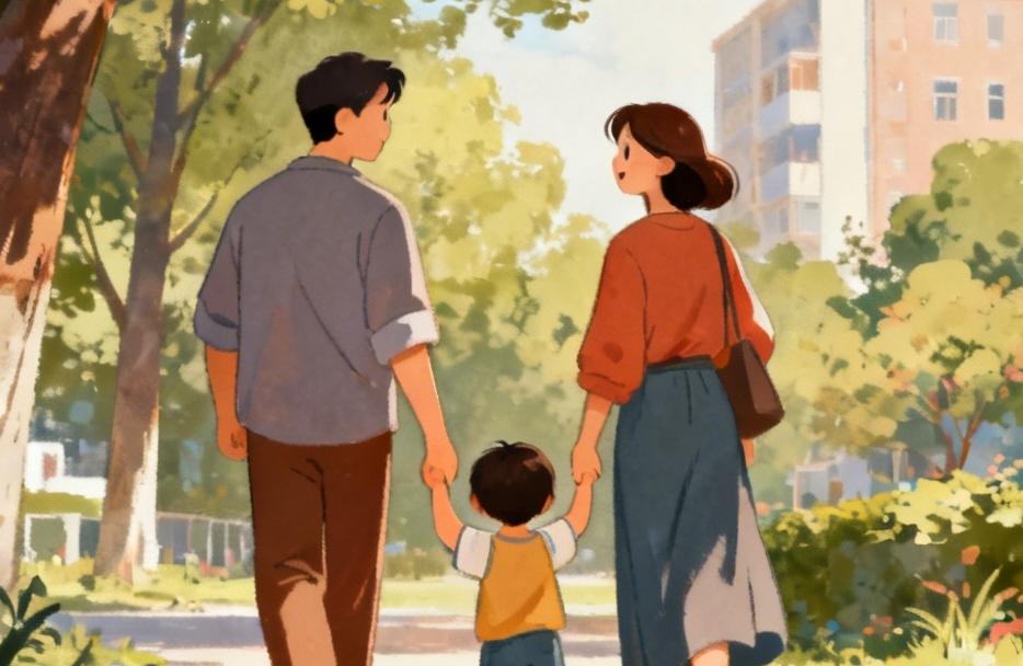 他的爸爸在税务局上班的。妈妈是医院的医生。那时候对于这样的家庭组合

还没有太多