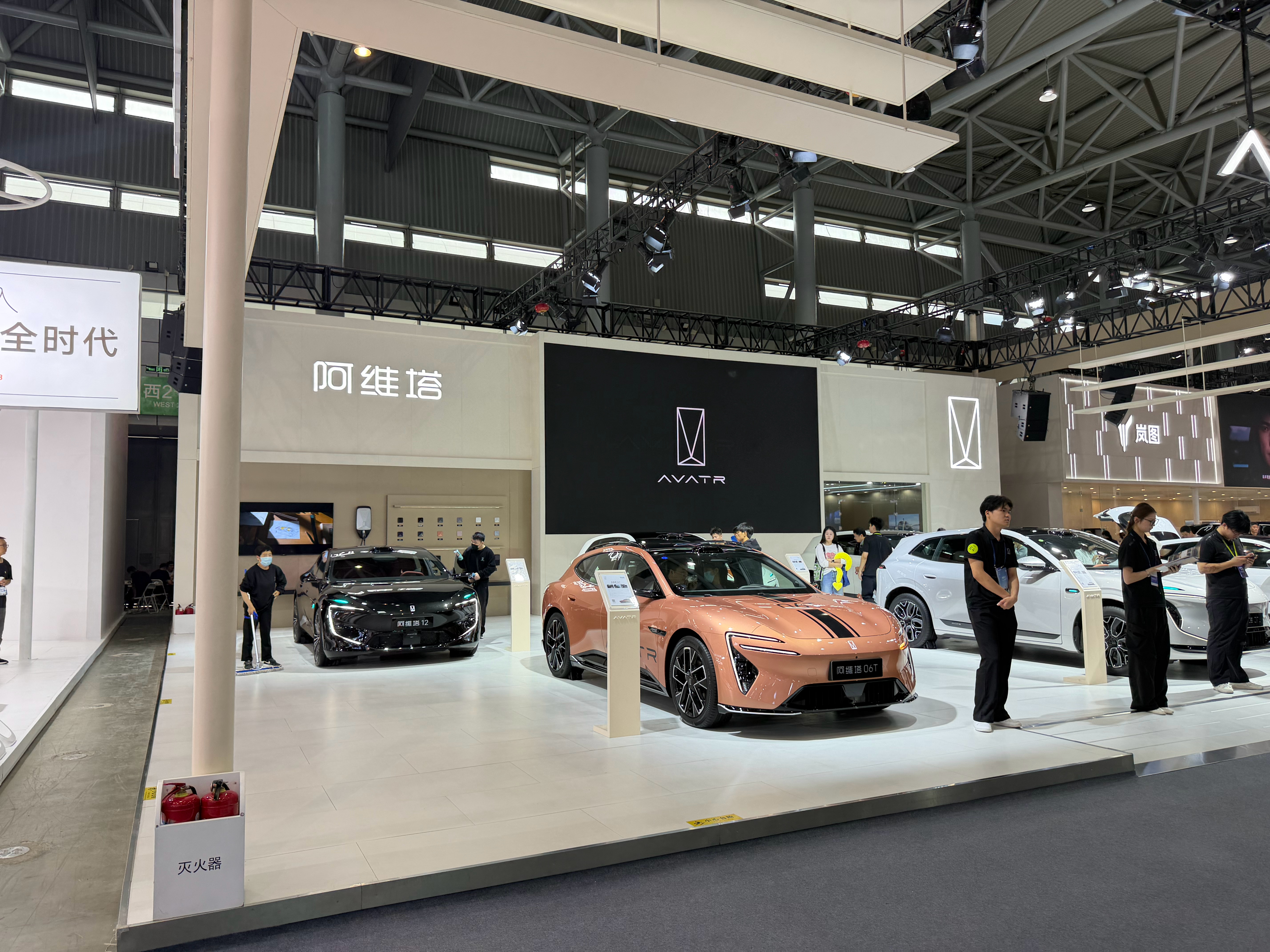 展台设计也能看出车企对展会的用心高端品牌也一目了然新能源汽车[超话]大v聊车合肥