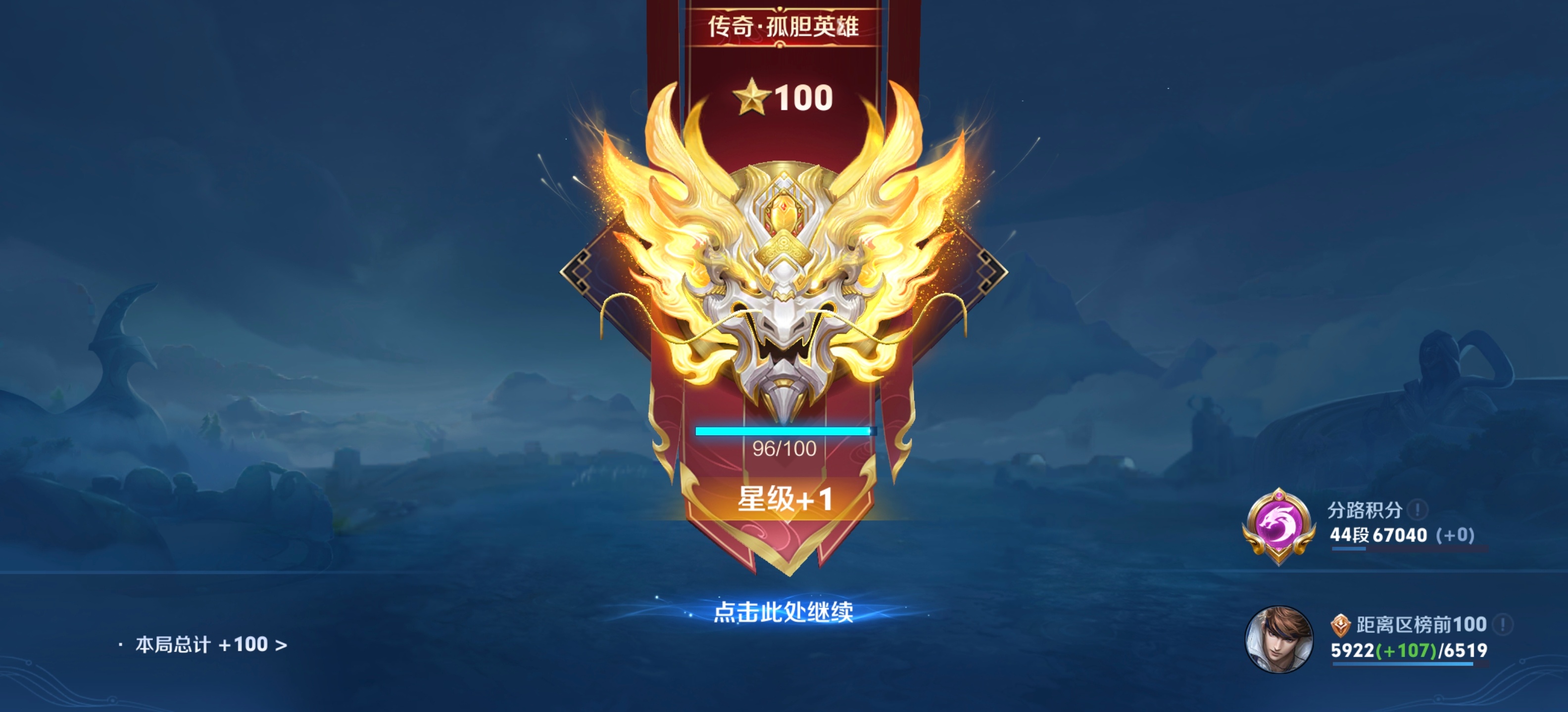 王者单排100星+巅峰赛2000分，什么水平评价一下[酷] ​​​