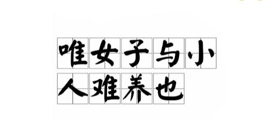 我实在是太喜欢孔子了。尤其是这句孔子曰:唯女子与小人难养也。

今后这三天，我每