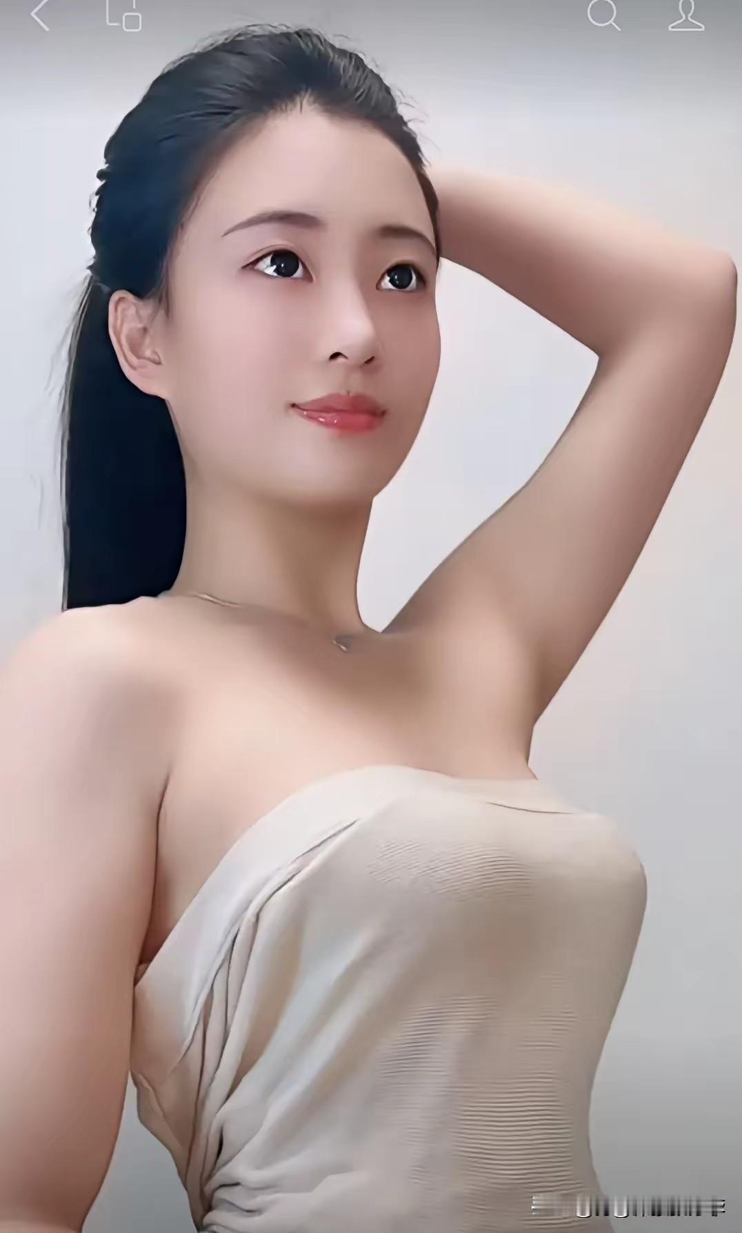 图片疑似Al
这个美女要是给我当老婆，我天天把她当神一样的供着，什么事情都不让她