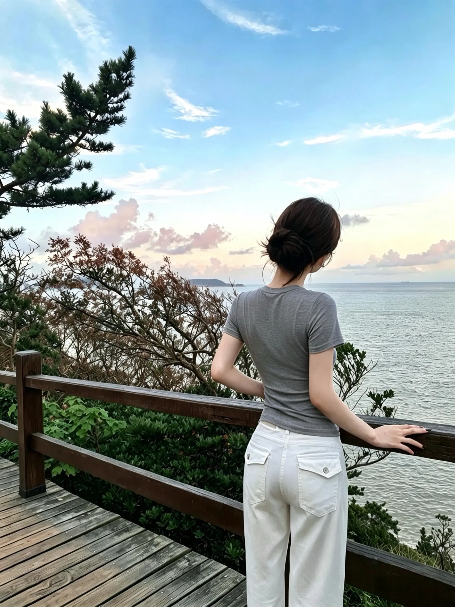 等下一个天亮 把偷拍我看海的照片送我好吗。