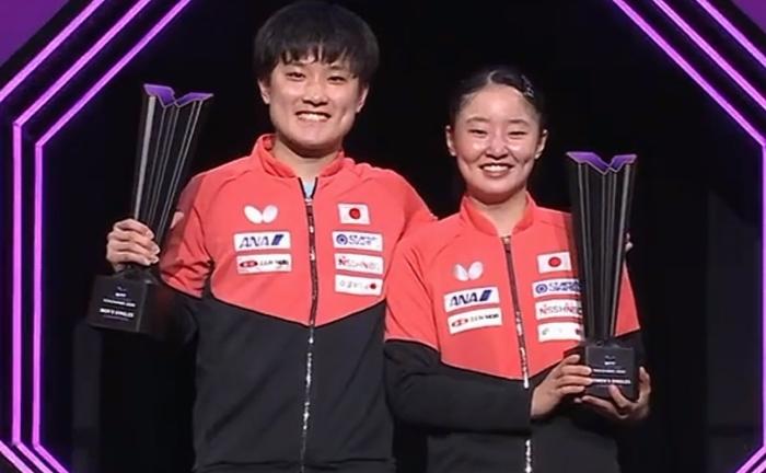 张本兄妹终于顶峰相见

这是一个值得记住的时刻，
暂时抛开国籍，
单谈球技，
这