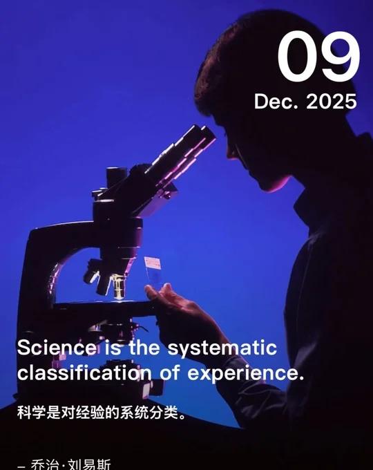 每日一签
Science is the systematic classific