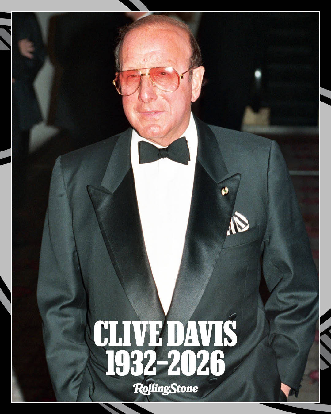 美国著名唱片高层兼音乐制作人 Clive Davis 离世，享年94岁。 