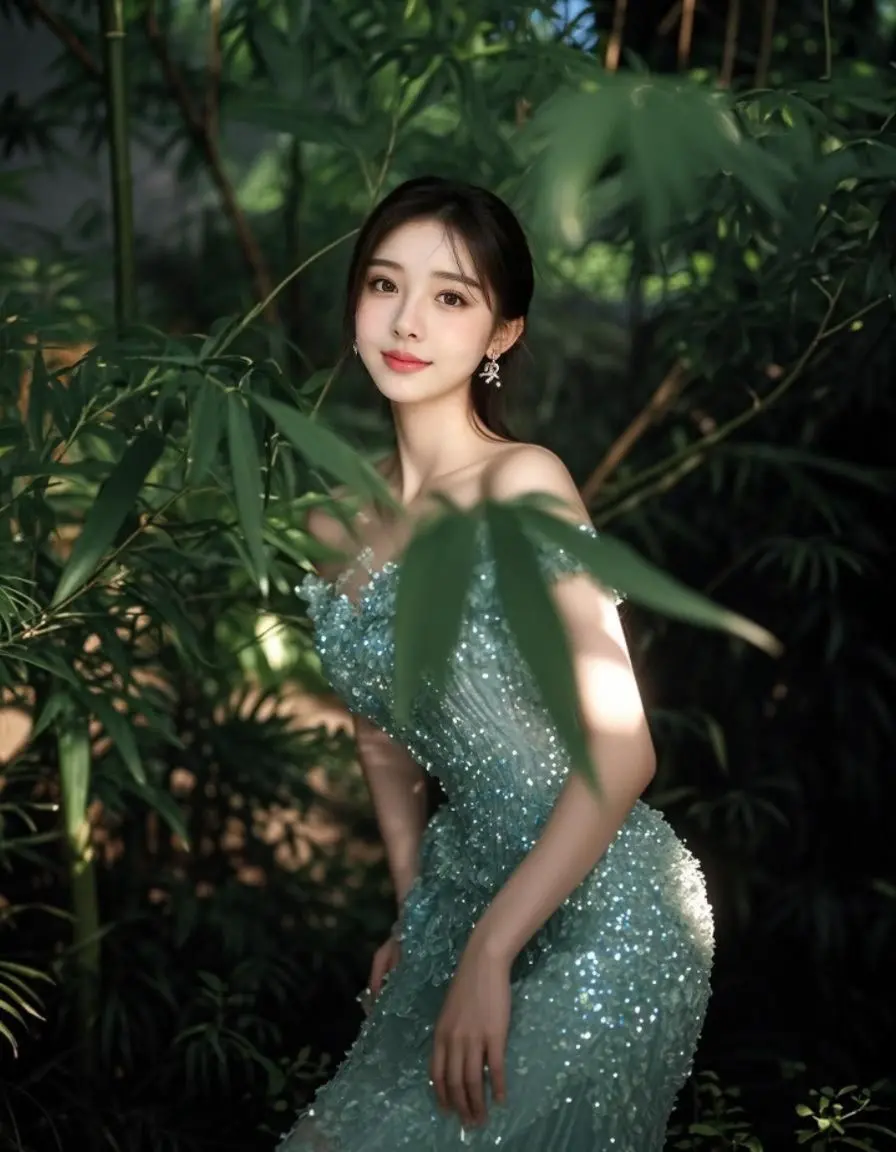 林间佳人 原来ai写真可以这么美 人生总得有一套ai写真吧 谁拍谁好看...