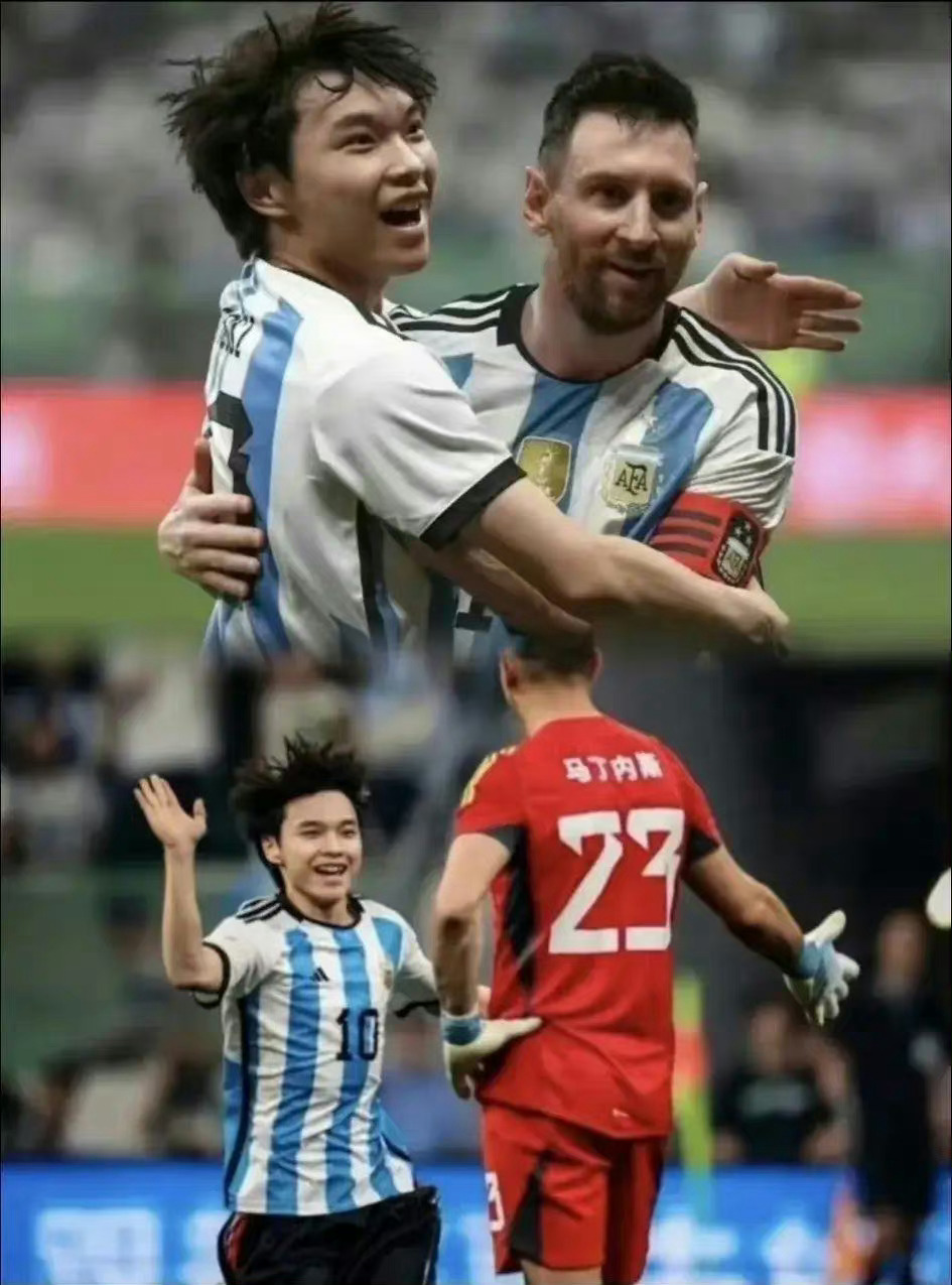 #梅西球迷球鞋搜索量暴涨#看看梅西在国内的受捧程度，真的感叹国足不给力，哪怕是球