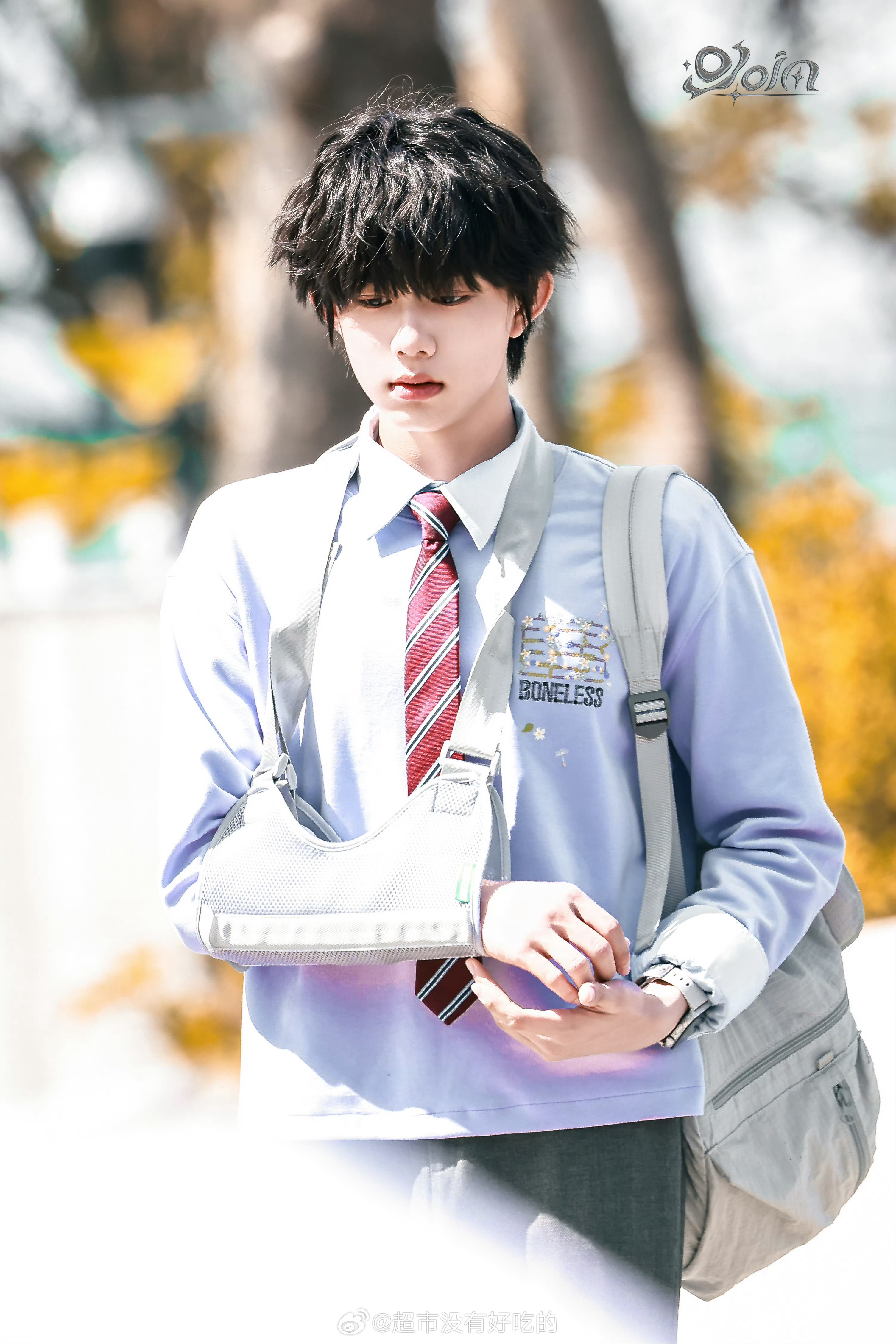 陈奕恒《我们的少年时代2》今天是受伤版的清源学长🤕陈奕恒林清源