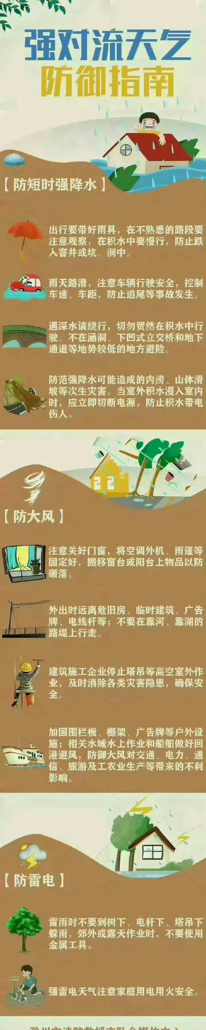 【暴雨来袭，深圳全市紧急停课】强对流天气防御指南】强对流天气是大气中对流发展旺盛