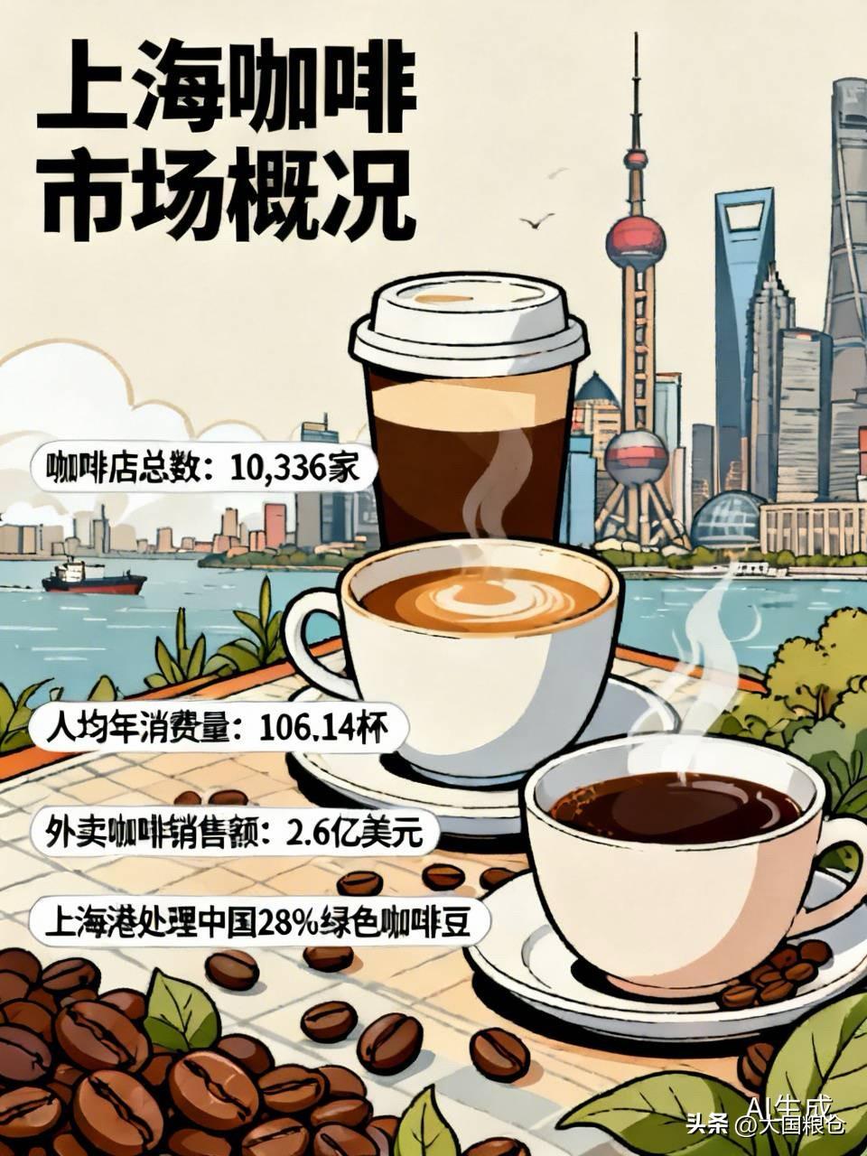 上海素有全球领先咖啡城市之一的盛名。截至 2025 年，该市咖啡店的总数已超过 