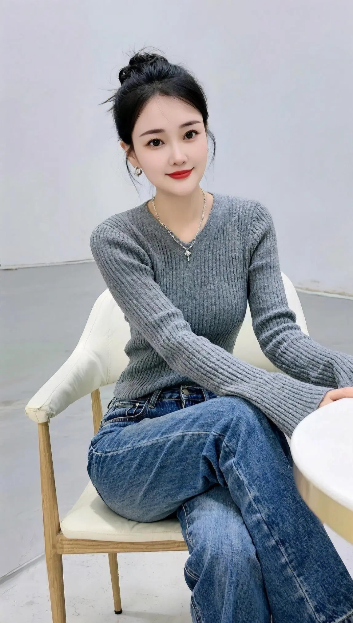 简约穿搭 春秋穿搭 针织衫 女装穿搭 穿搭