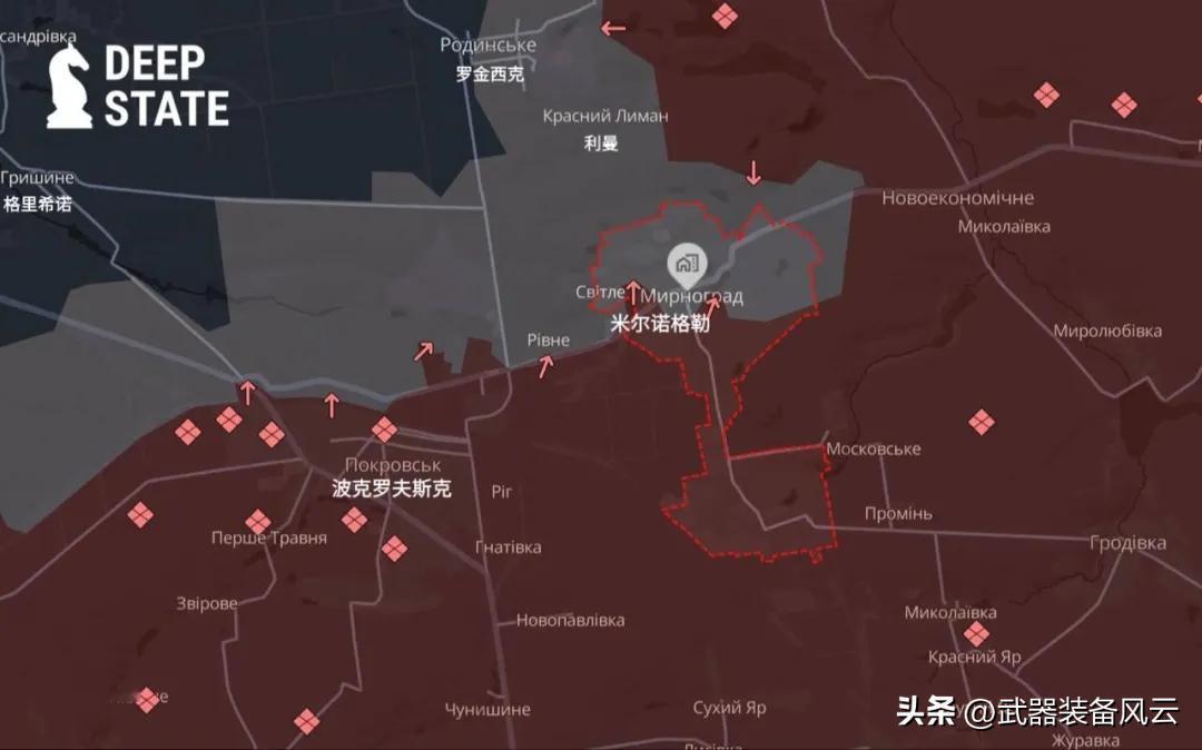 波克罗夫斯克和米尔诺格拉德地区局势
关于波克罗夫斯克，近期变化不大一—
敌人（俄