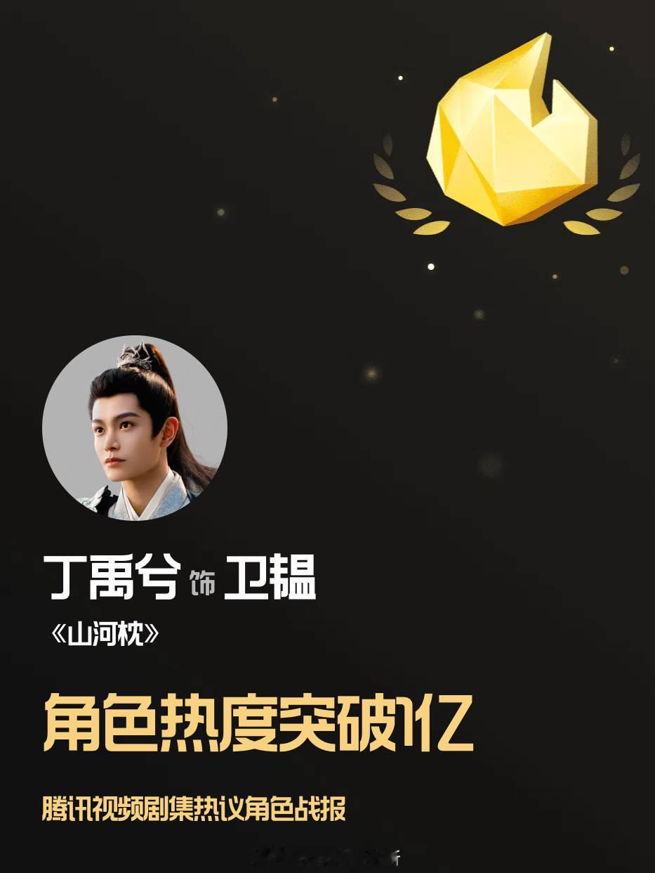 丁禹兮卫韫，开播首21h站内角色热度破亿史上唯一【非一番】首日破亿 ​​​