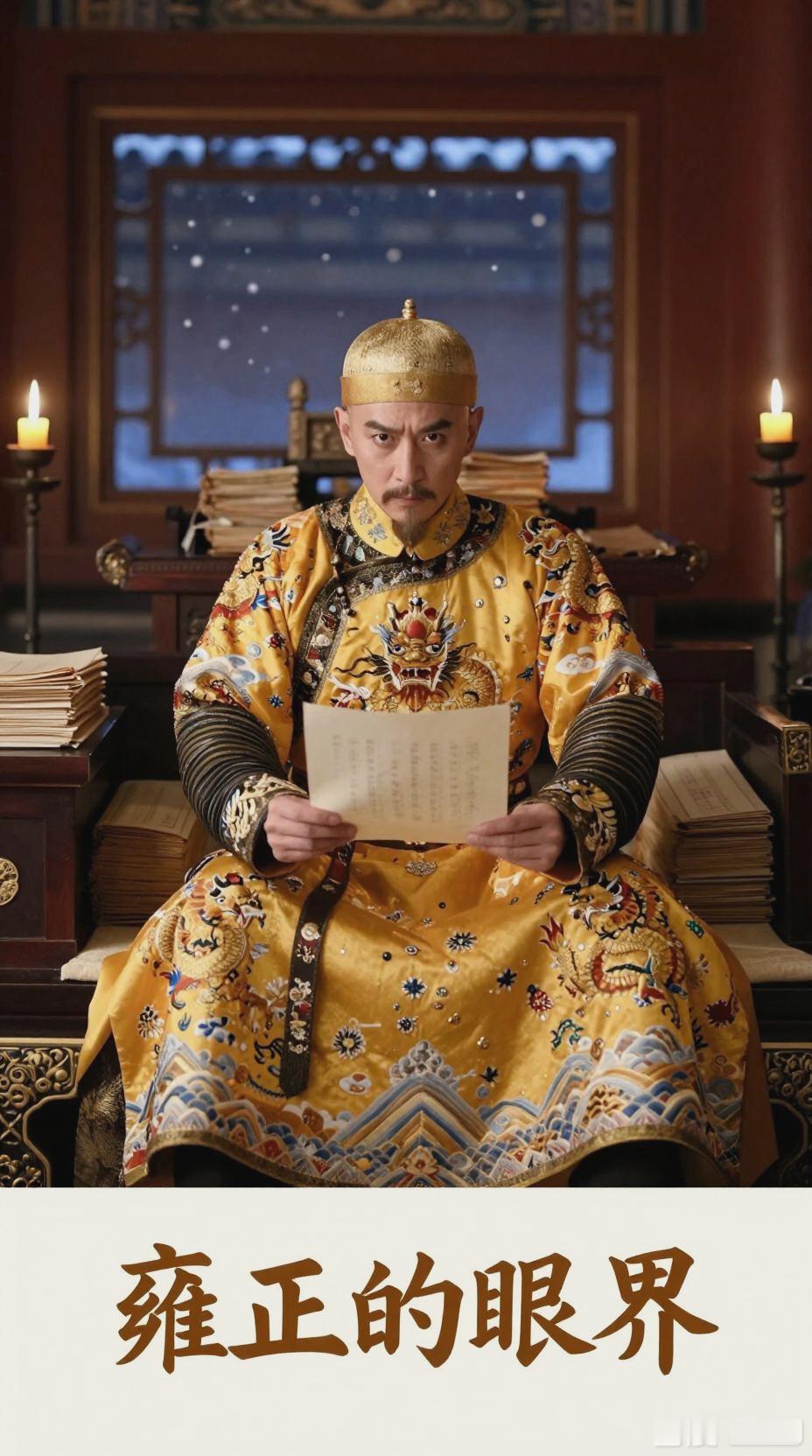 雍正只干了13年？别被骗了，他这是拿命换钱，一天当三天用！

(01 ：圆明园的