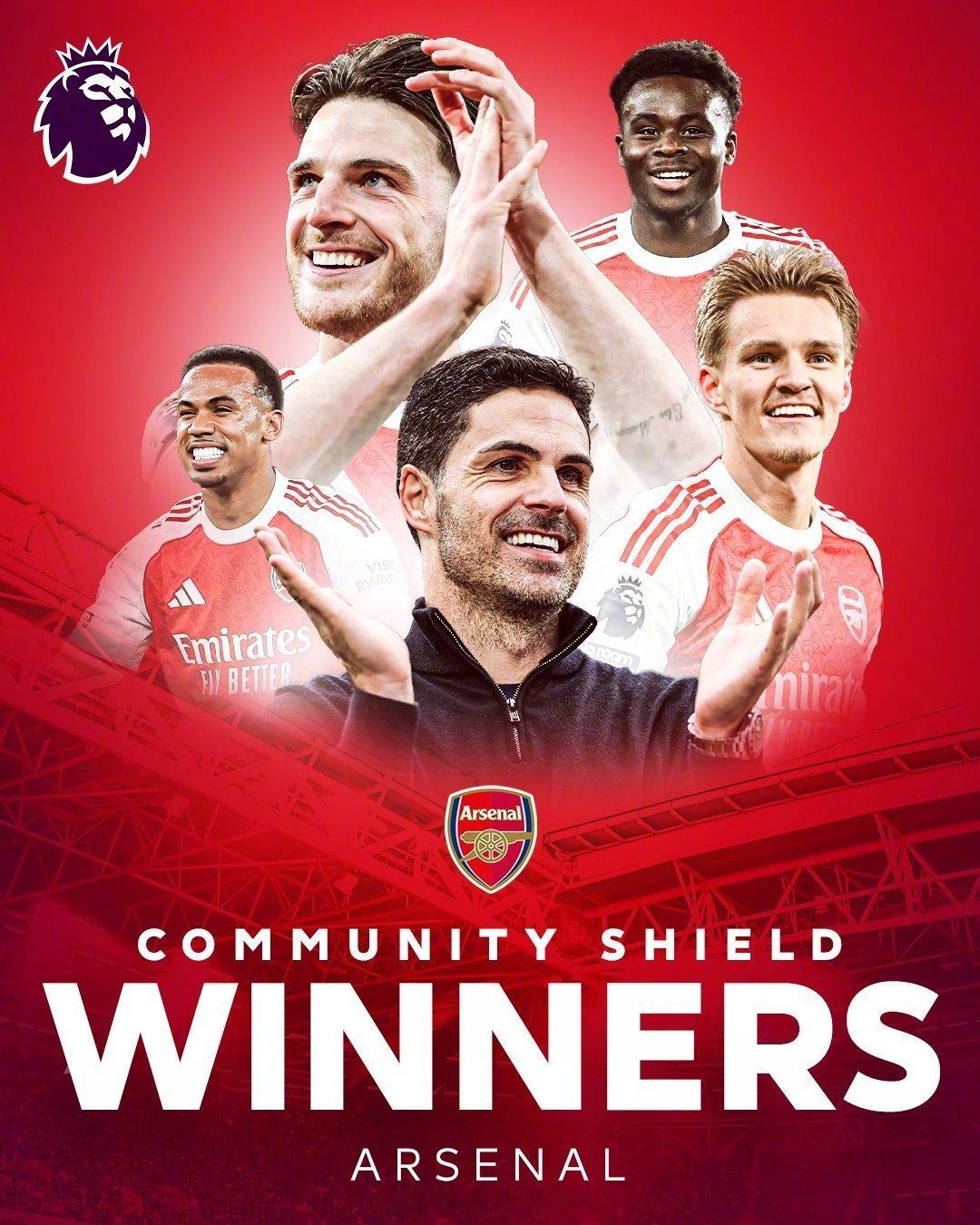 🏆社区盾：🏆联赛杯：______🏆足总杯：______🏆英超：_____