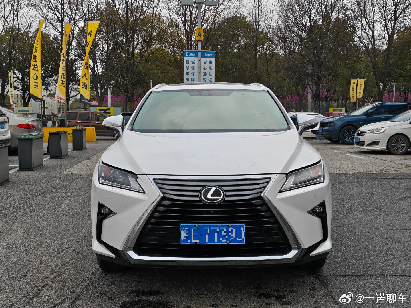 RX300到店 真漂亮啊 雷车的设计一直都很超前  17年上牌精英版 这个原厂座