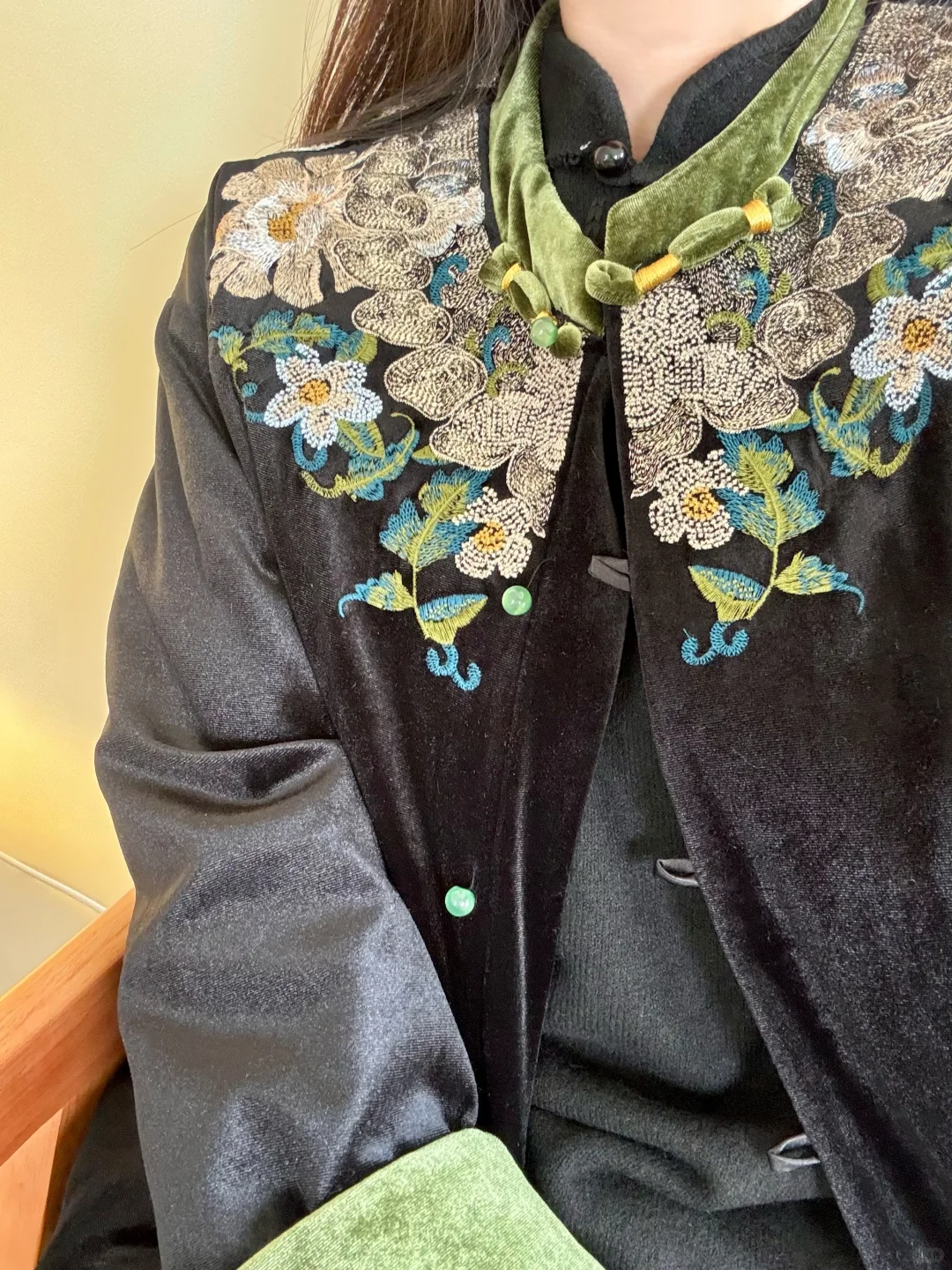 新中式棉服｜丝绒自带清冷感