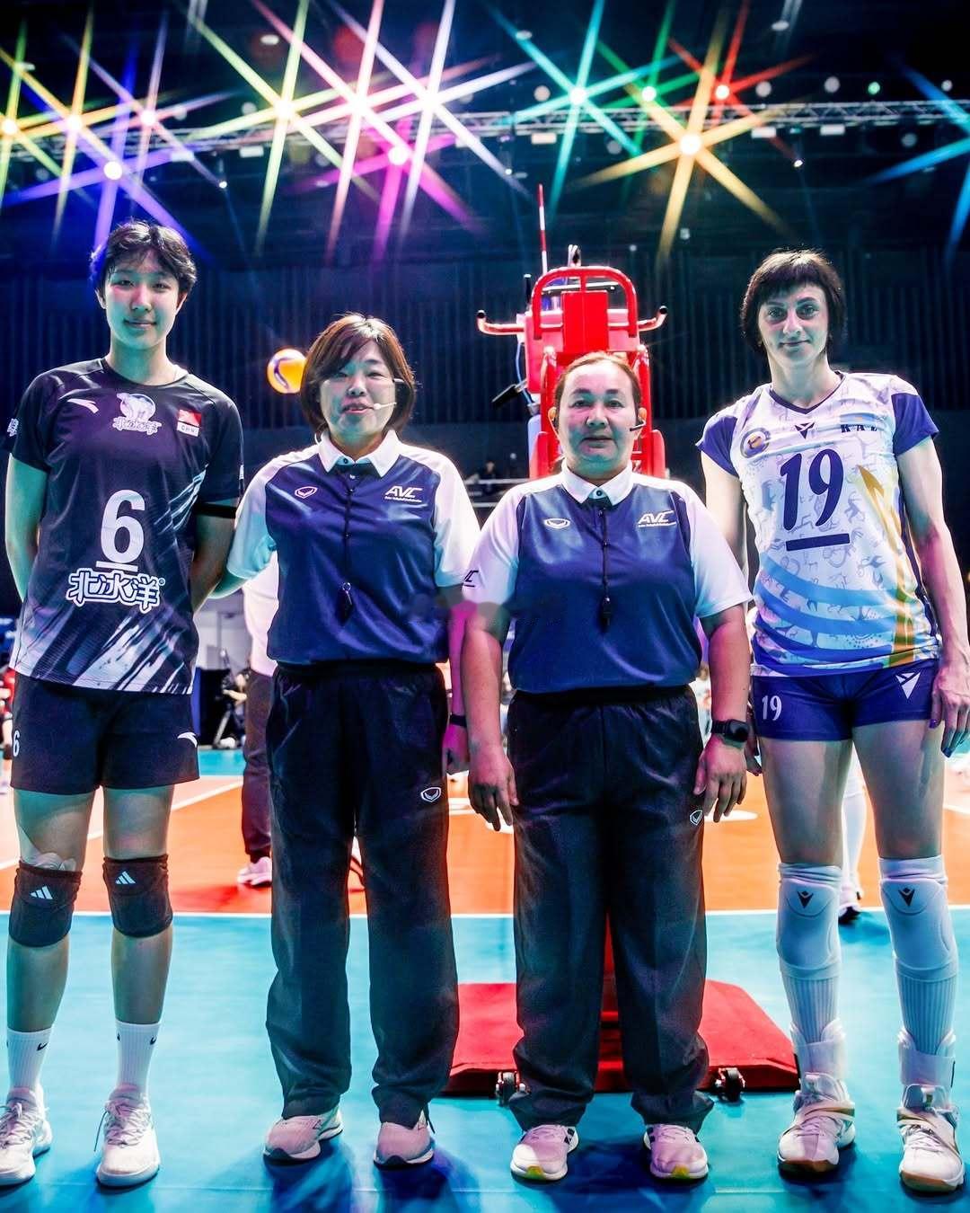 2026年亚洲女排冠军联赛1/4决赛中国北京北冰洋vs哈萨克斯坦泽蒂苏第二局：2