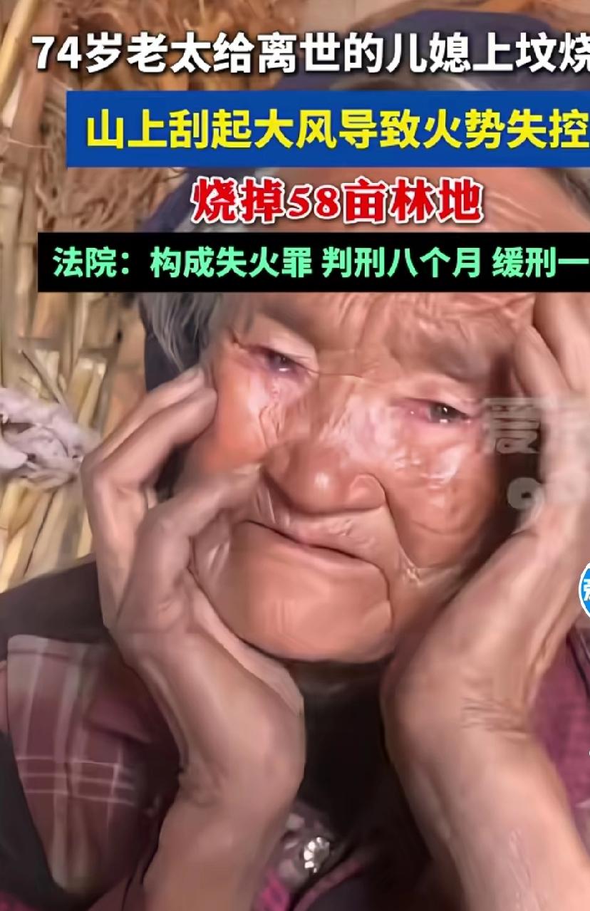 倡导文明祭祀，可总有些人充耳不闻。偏要大肆烧纸，烧这烧那。有个贾某去给儿媳上坟烧