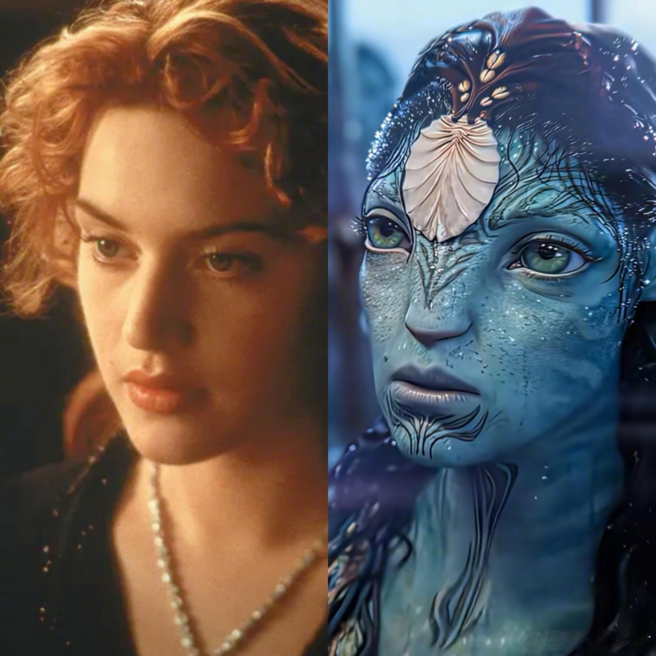 阿凡达 卡梅隆你好狠97年你让露丝在海上活了下来25年你就让露丝死在了海上… 