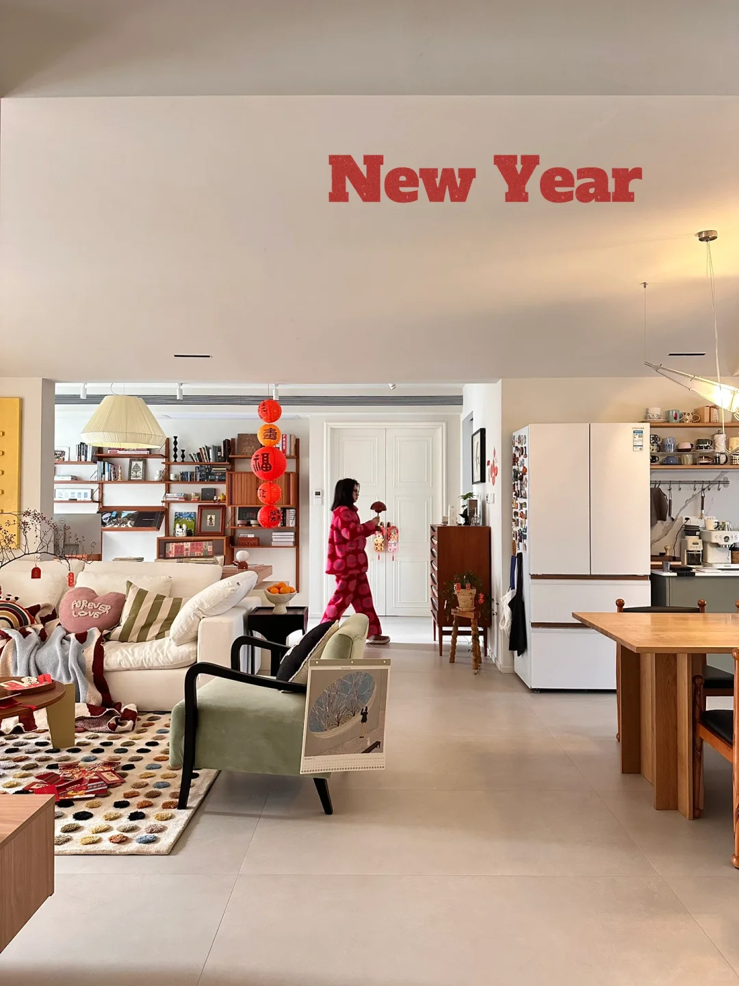 2023杀青啦🧨新年布置，我家真的遥遥领先‼️