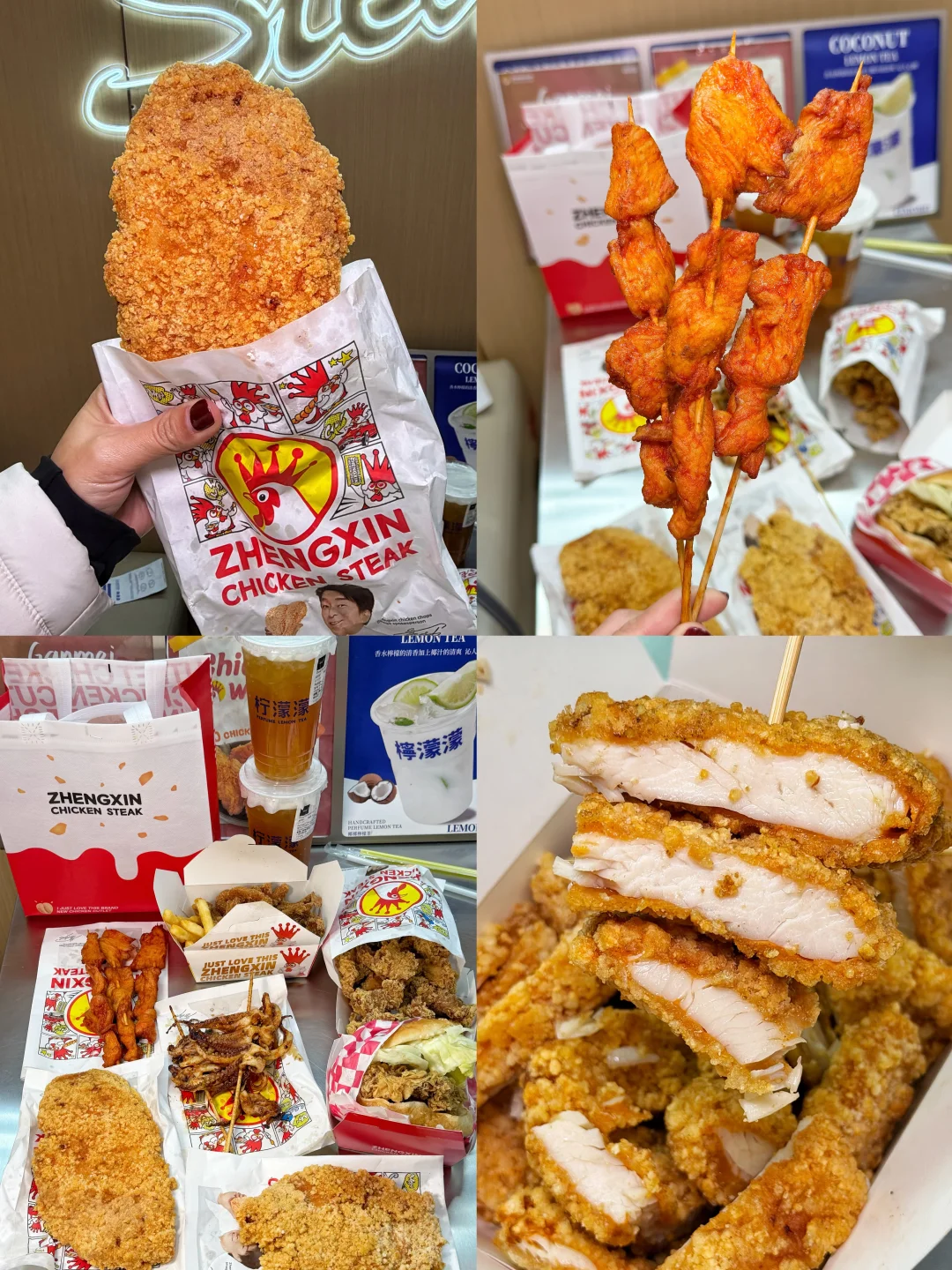 紐約｜ 比臉還大的雞排 酥脆又多汁🔥