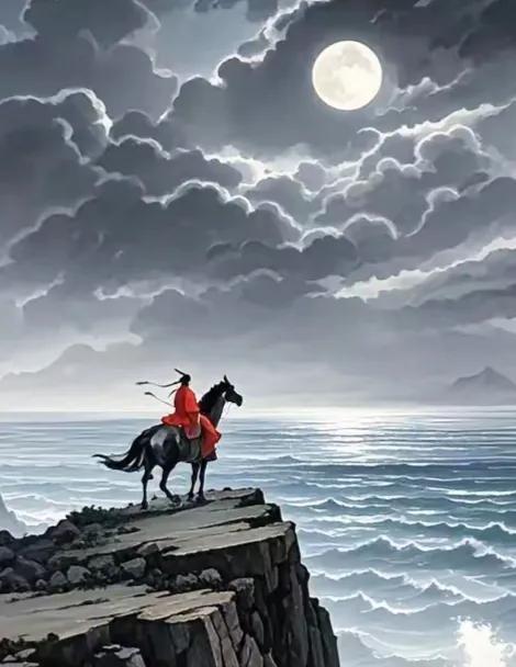 方圆天地，为头条联友对联：
树下吟诗花作伴，
海边朗颂浪相随。